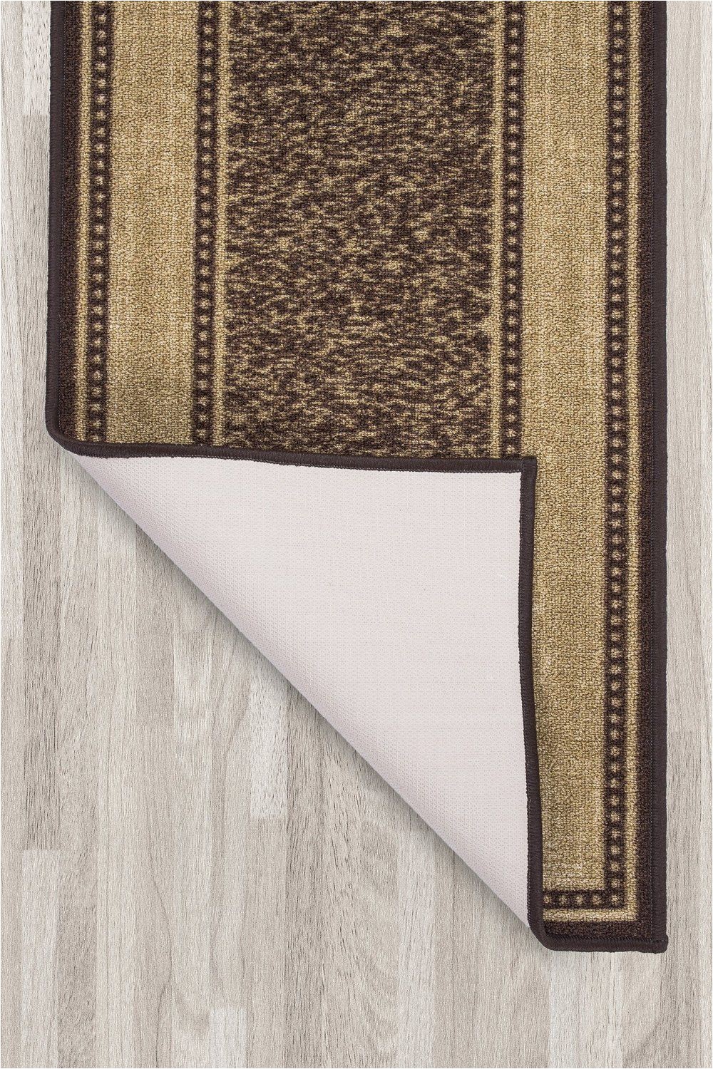 Home Depot Rubber Backed area Rugs Ottomanson Ottohome Collection Chocolate Contemporary