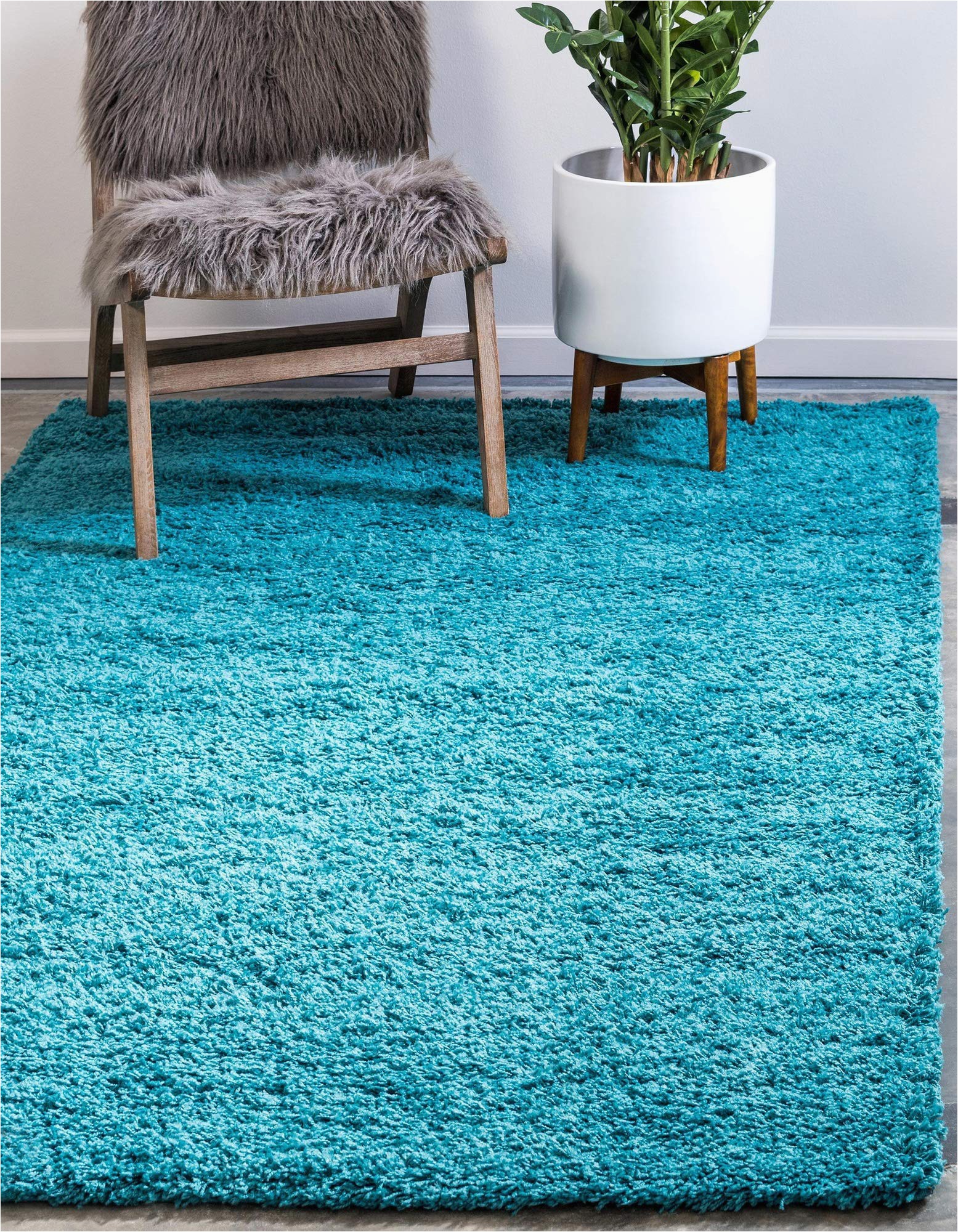 Large Teal Blue area Rugs Bravich Rugmasters Very Large Teal Blue Shaggy Rug 5 Cm Thick Shag Pile soft Shaggy area Rugs Modern Carpet Living Room Bedroom Mats 160×230 Cm 5ft3