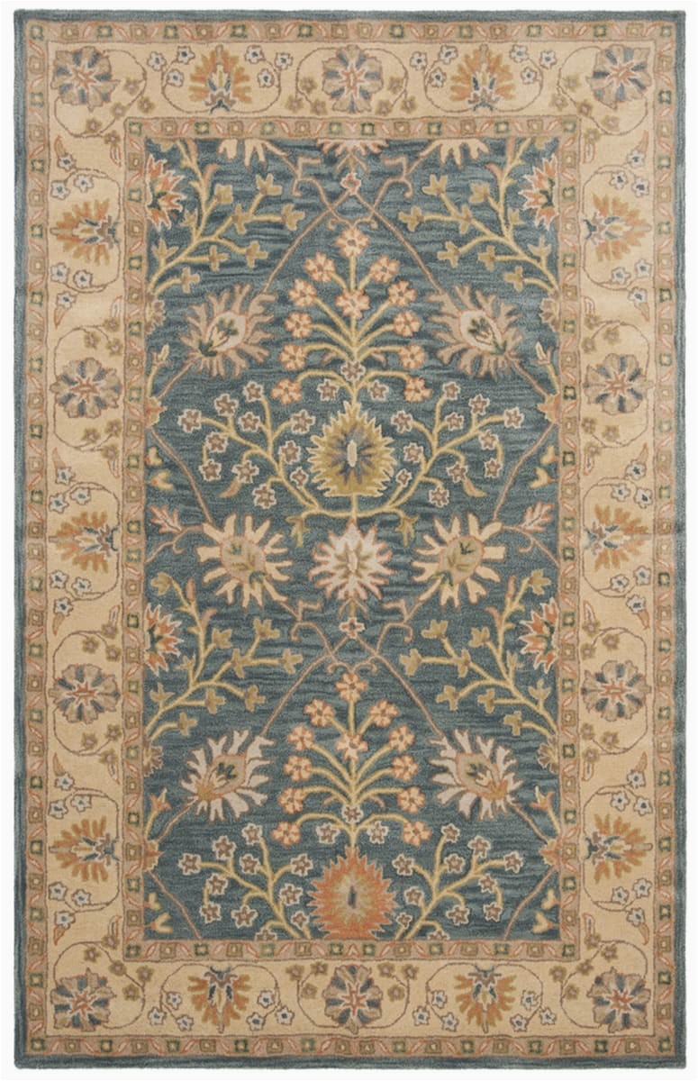 Light Blue and Gold area Rug Safavieh Classic Cl936a Blue Light Gold area Rug