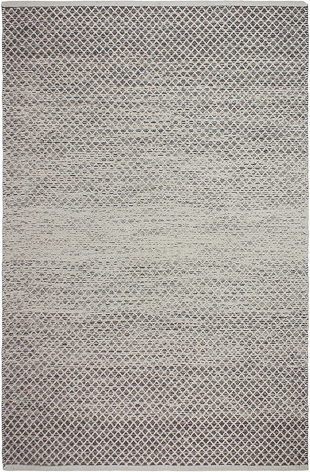 Machine Washable area Rugs 5×7 Fab Habitat Reversible Cotton area Rugs Rugs for Living Room Bathroom Rug Kitchen Rug Machine Washable Aurora Gray