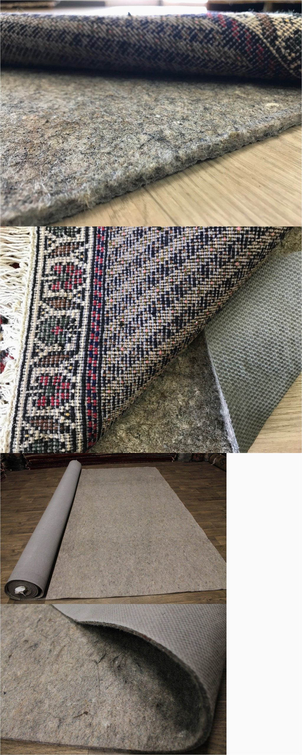 Pad for area Rug On Carpet Eco Friendly Non Slip Extra Cushioned Rug Pads for area Rugs
