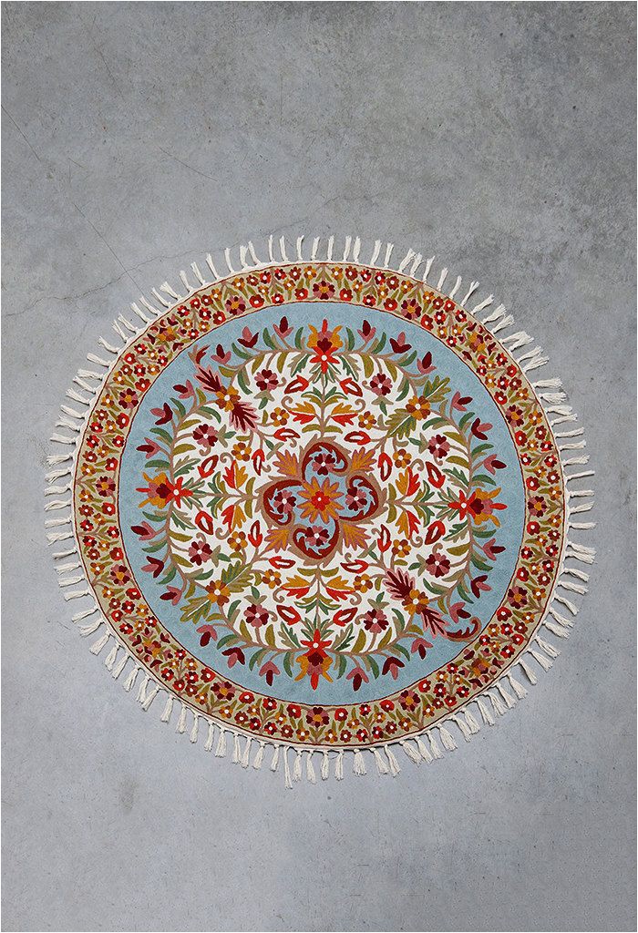 Round area Rug 5 Ft 5 Ft Round Turquoise area Rug Circular Rugs 4 Ft Round