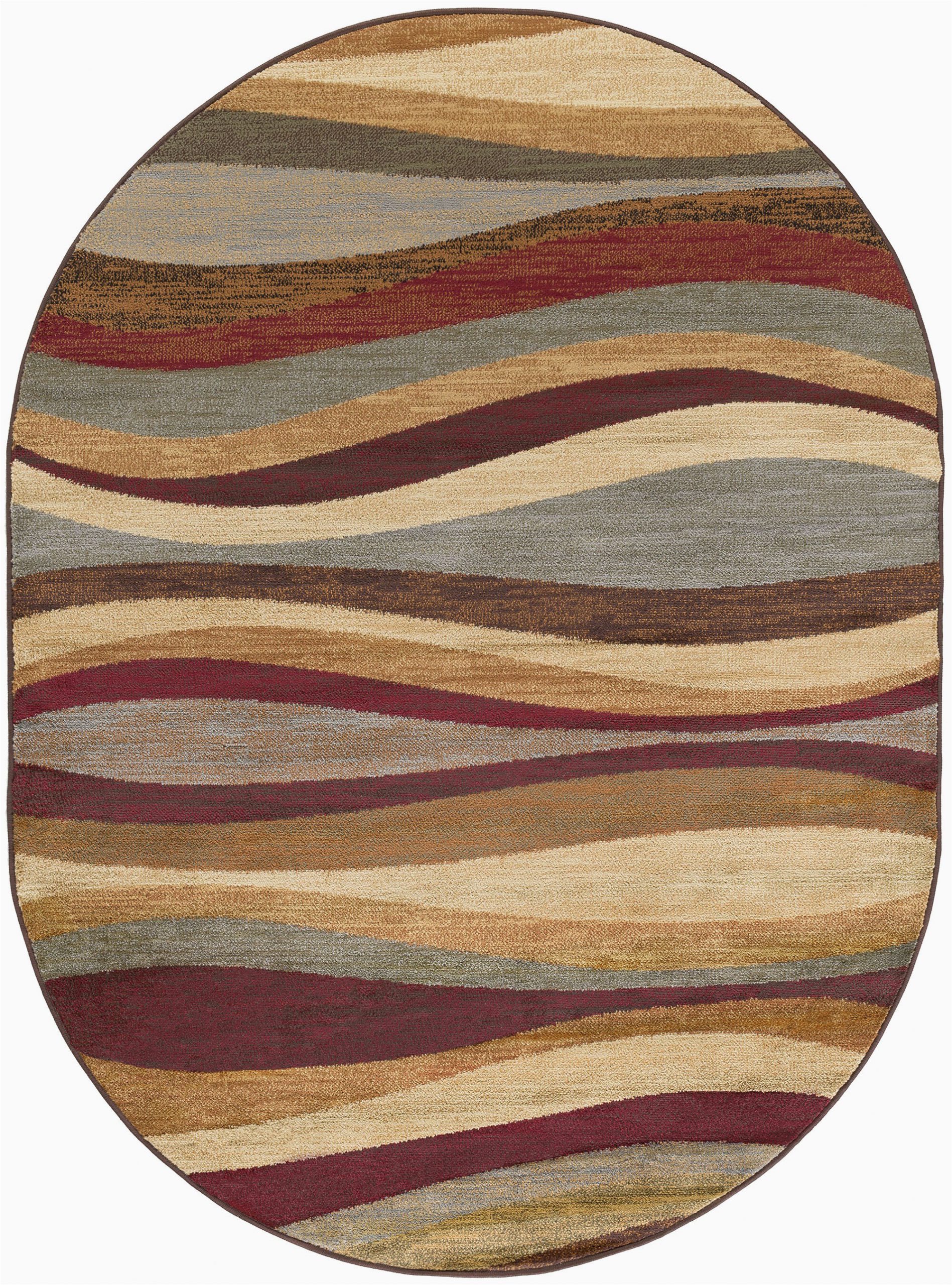 Round area Rug 5 Ft Round area Rug Modern Abstract Geo Shapes Pattern