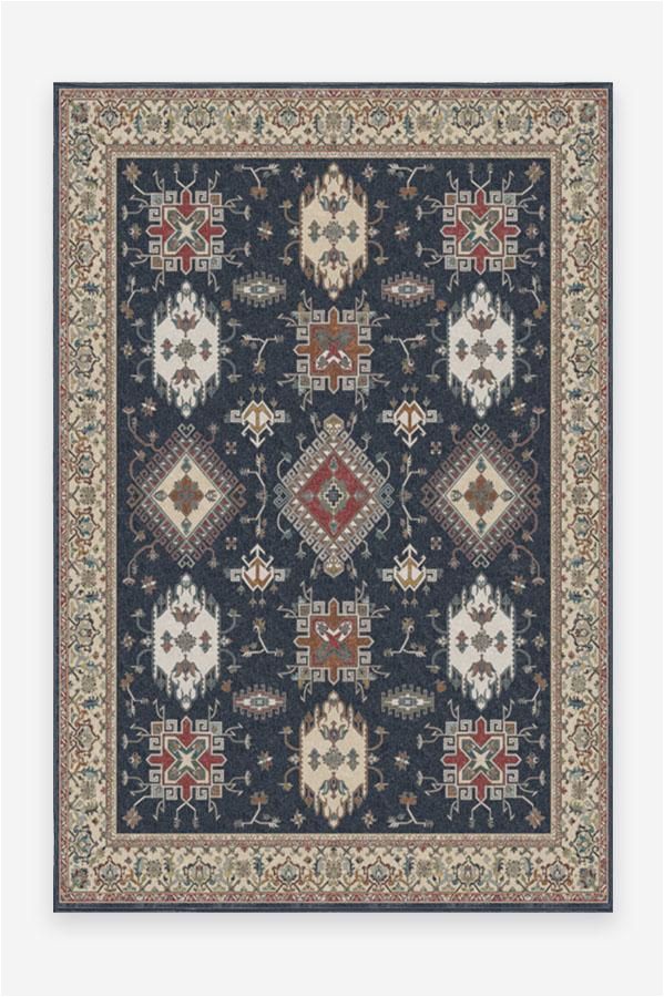 Royal Blue and Gold area Rug Ademi Royal Blue Rug In 2020