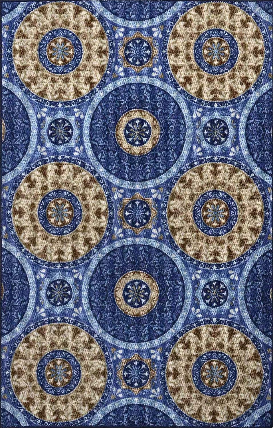 Rubber Mats for Under area Rugs Amazon Majestic Looms Dav9 Blue Beige Non Slip Rugs