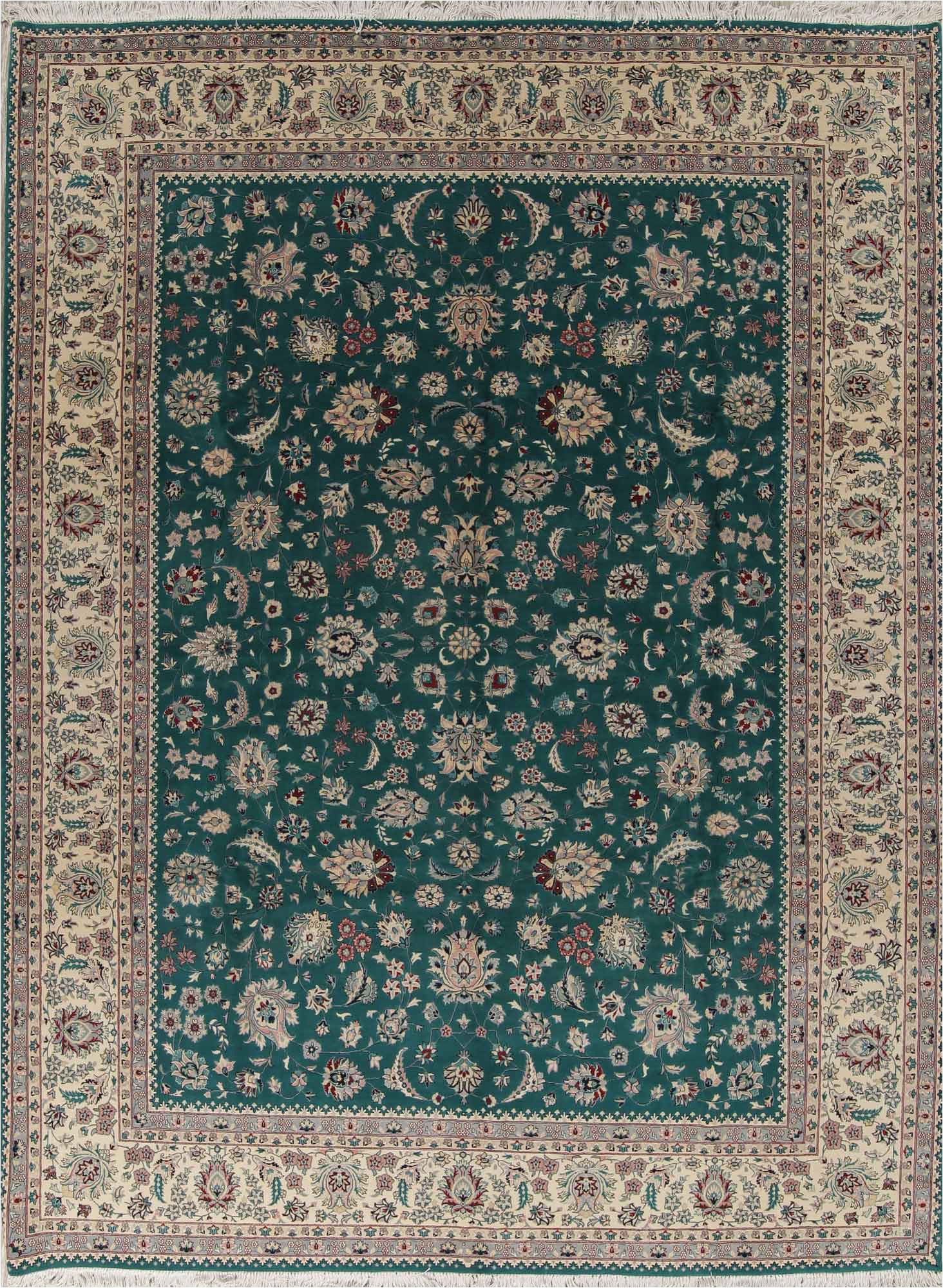 Sam S Club area Rugs 9×12 E Of A Kind All Over 9×12 Green Pak oriental Hand Knotted area Rug Walmart