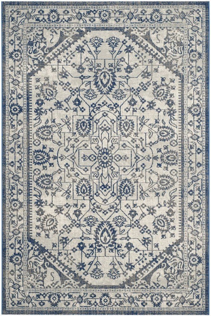 Silver and Blue area Rugs Buy Safavieh atn318c 3 Artisan Traditional Indoor area Rug Silver Blue at Contemporary Furniture Warehouse