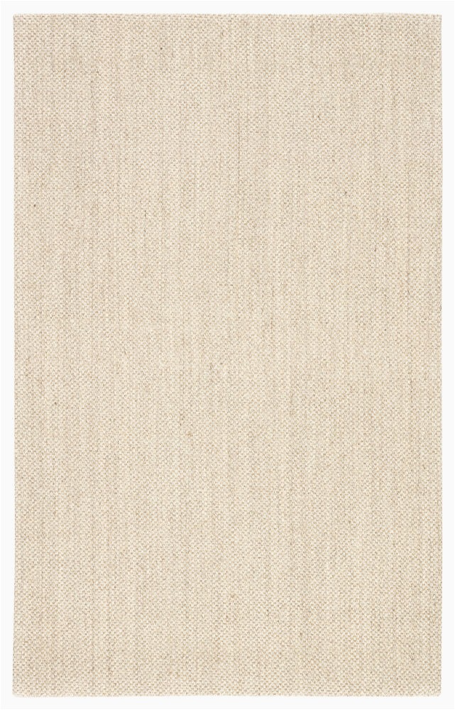 Taupe and White area Rug Naples Natural solid White Taupe area Rug 2 6"x8