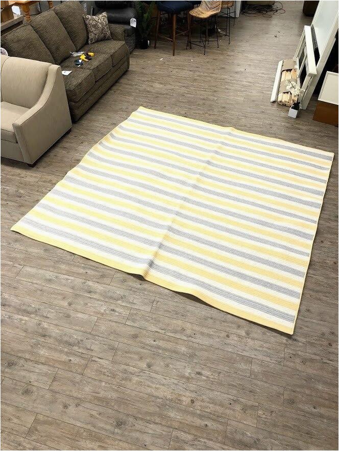 Viv and Rae area Rugs Viv & Rae Georg 9’ X 9’ Shimmer area Rug – Yellow Gray