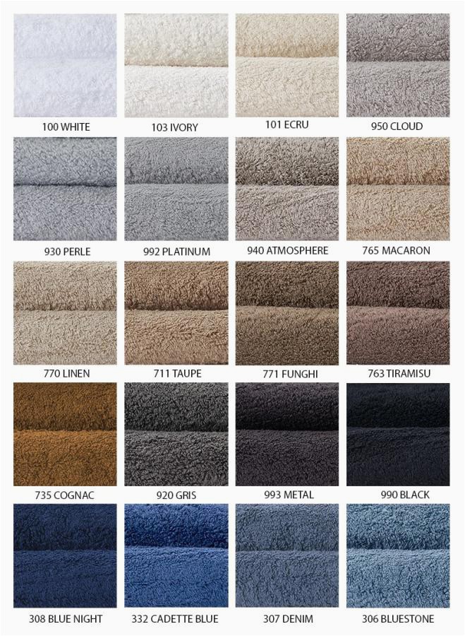 Abyss and Habidecor Bath Rugs Abyss Superpile towel and Habidecor Must Rug Colors