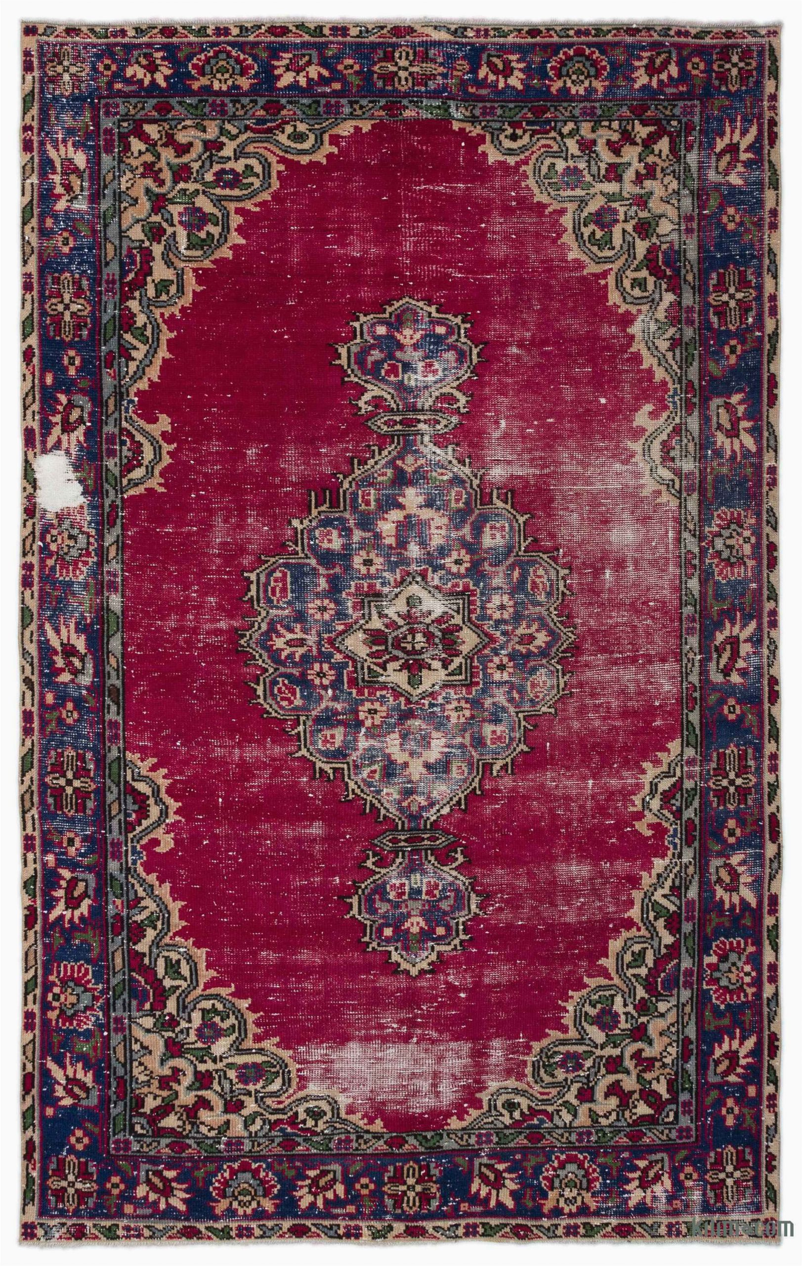 Bath Rugs On Sale Near Me Turkish Vintage area Rug 5 8" X 8 11" 68 In X 107 In
