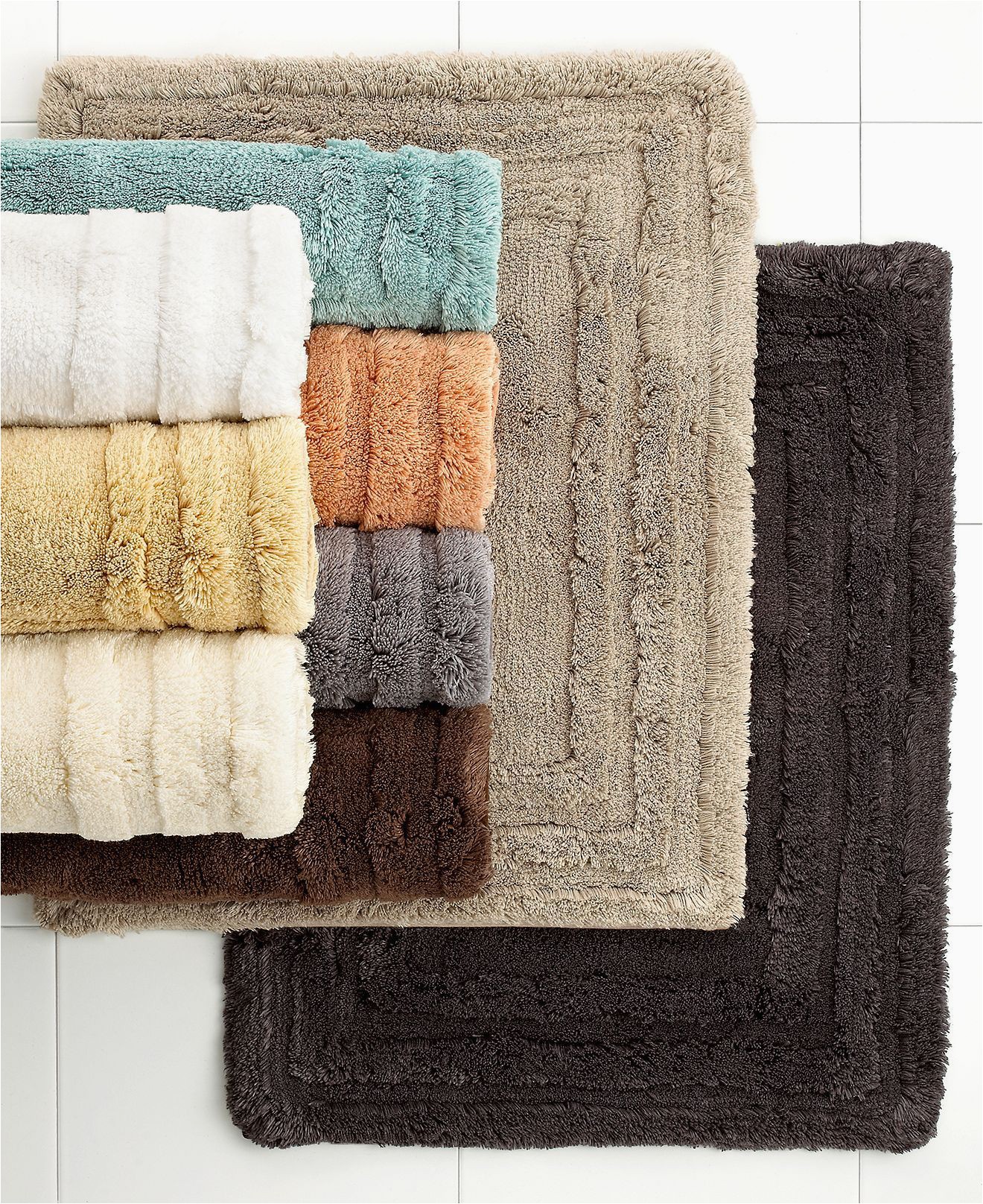 Best Bath Rugs Reviews Closeout Hotel Collection Luxe Bath Rug Collection Created