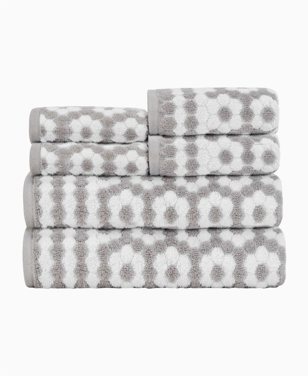 Caro Home Bath Rugs Caro Home Veronica Cotton 6 Pc towel Set & Reviews