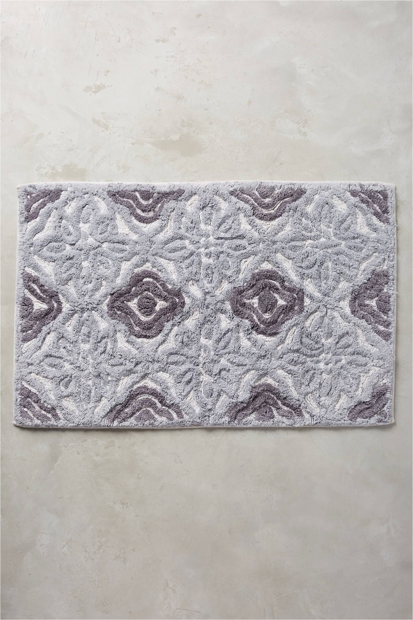 Castile Home Textiles Bath Rug Petalprint Bath Mat