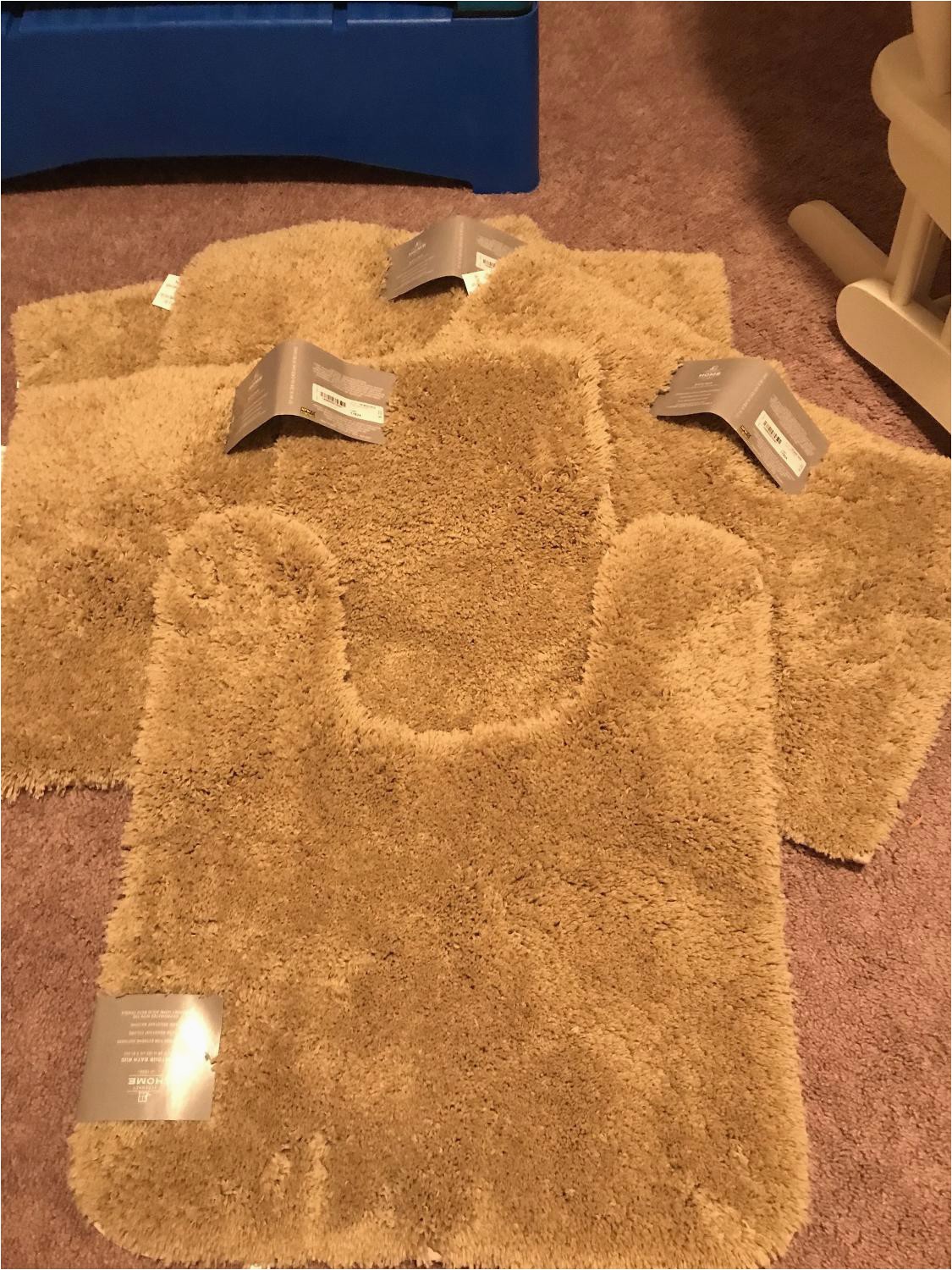 Jcpenney Contour Bath Rugs 5 Pc Tan Jcpenney Bath Rugs $8 Each