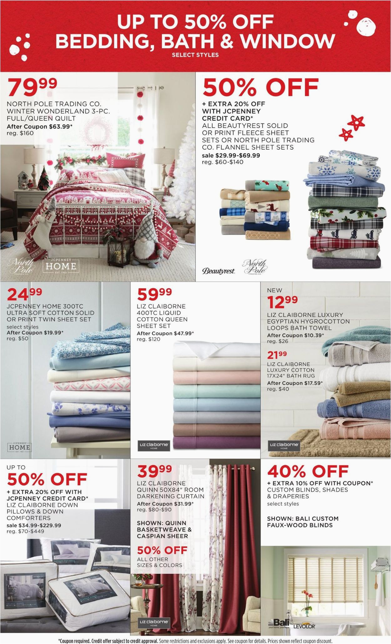Jcpenney Liz Claiborne Bath Rugs Jcpenney Holiday Ad 2019 Current Weekly Ad 12 16 12 18