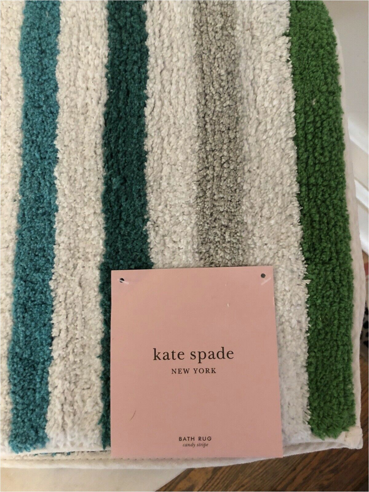 Kate Spade Bath Rug Nwt Kate Spade 21×34 Inch Candy Stripe Bath Rug