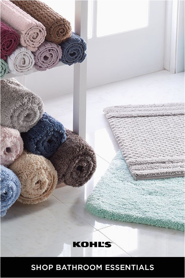 Kohl S Bath towels and Rugs Freshen Up Your Bathroom with All New Essentials Start with