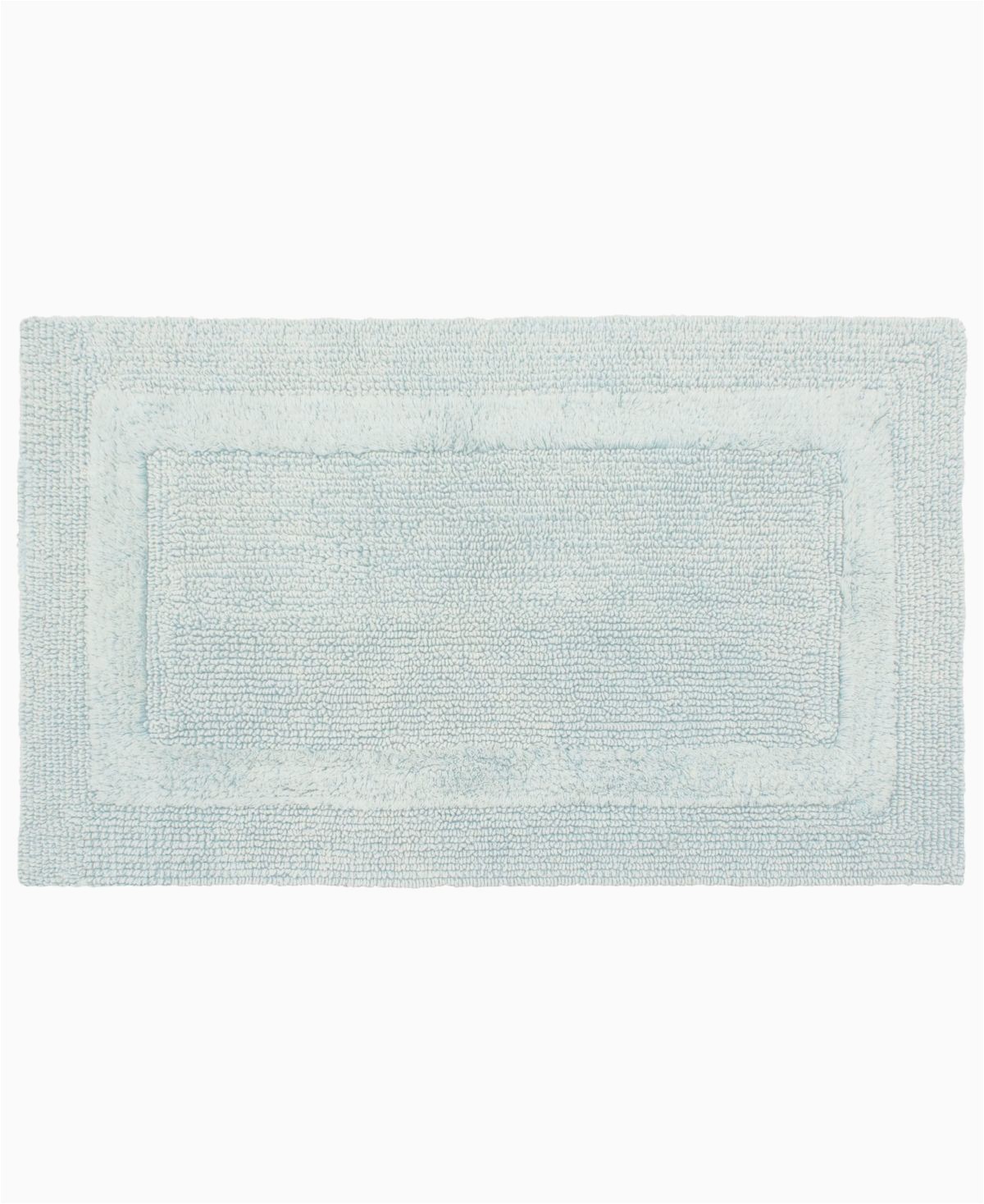 Light Grey Bath Rug French Connection Stonewash Cotton 17" X 24" Bath Rug