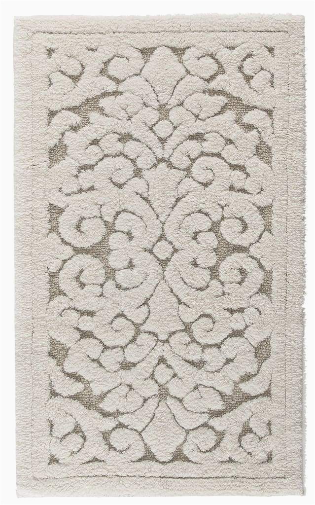 Luxury Bath Mats and Rugs Linen Vintage Bath Mat & Rug