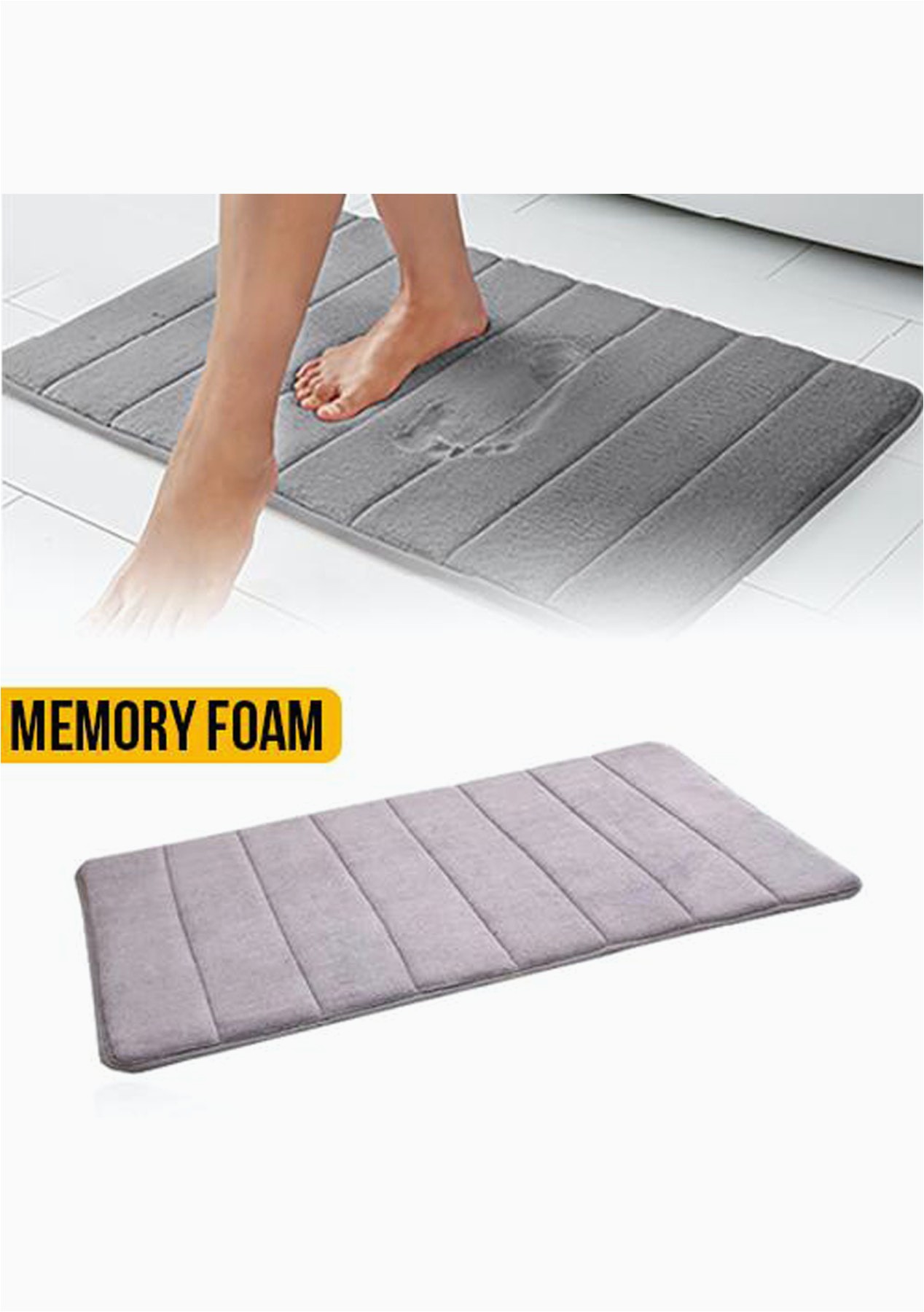 Micro Plush Memory Foam Bath Rug Memory Foam Bath Mat