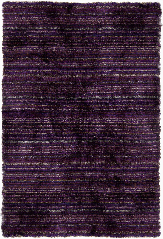 Plum Colored Bath Rugs Contemporary Shag Rugs Savona Flokati