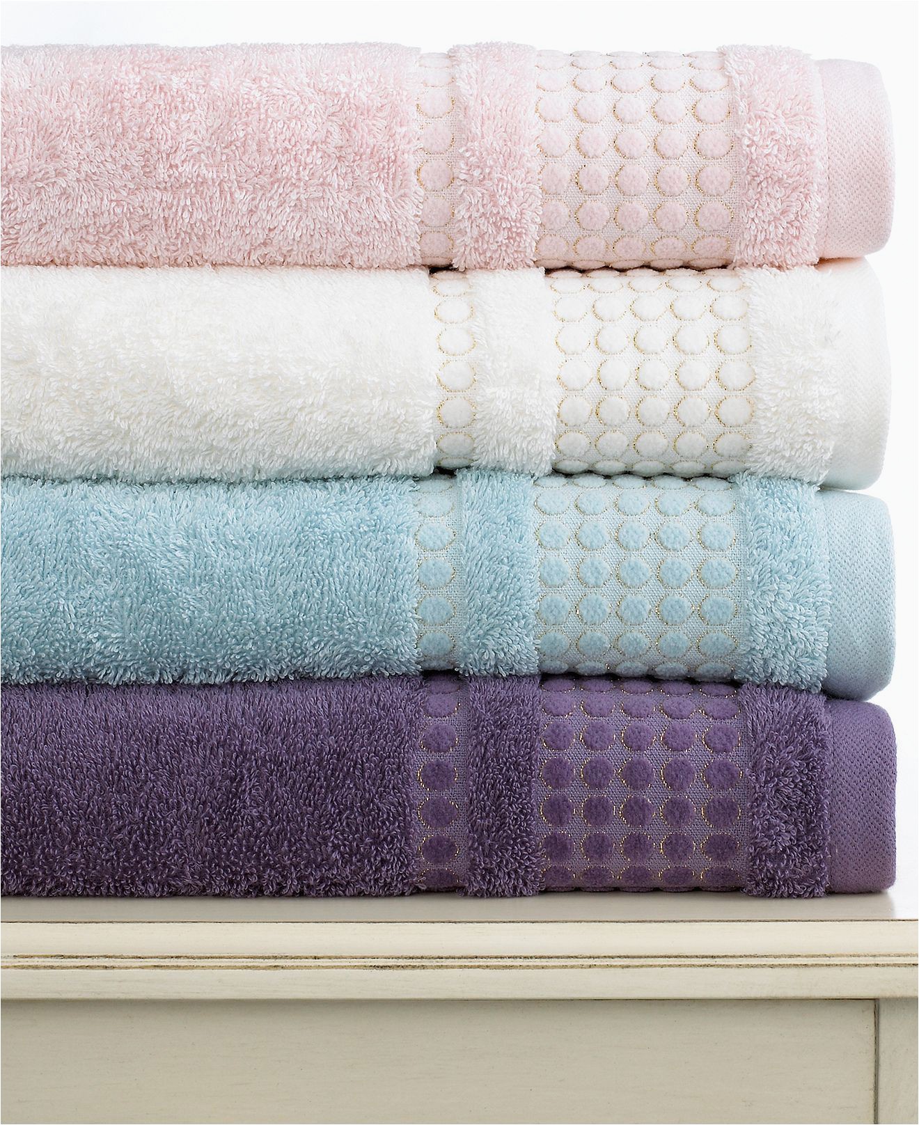 Purple Bath towels and Rugs Closeout Bianca Bath towels Art Deco Collection & Reviews