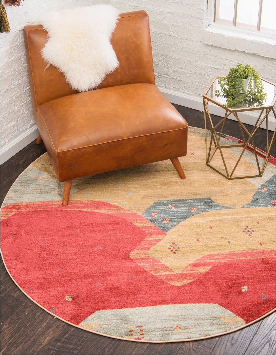 Red Bath Rugs at Jcpenney Kashkuli Gabbeh Red 8 Ft Round area Rug In 2020