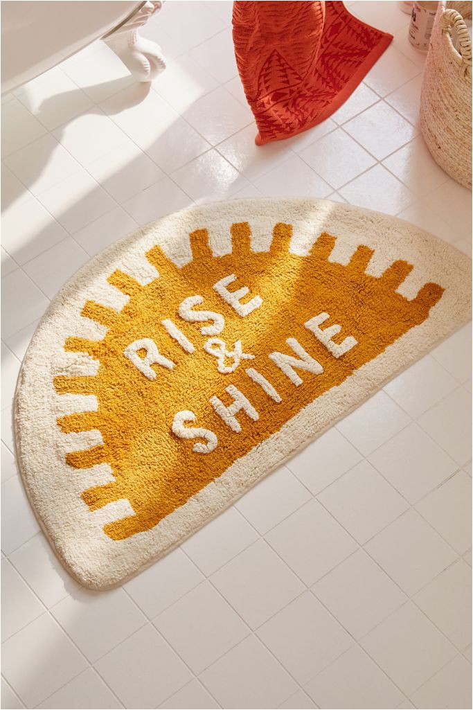 Rise and Shine Bath Rug Rise and Shine Bath Mat