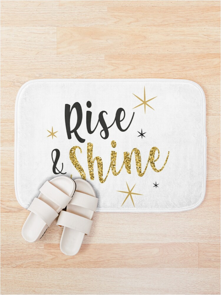 Rise and Shine Bath Rug Rise and Shine