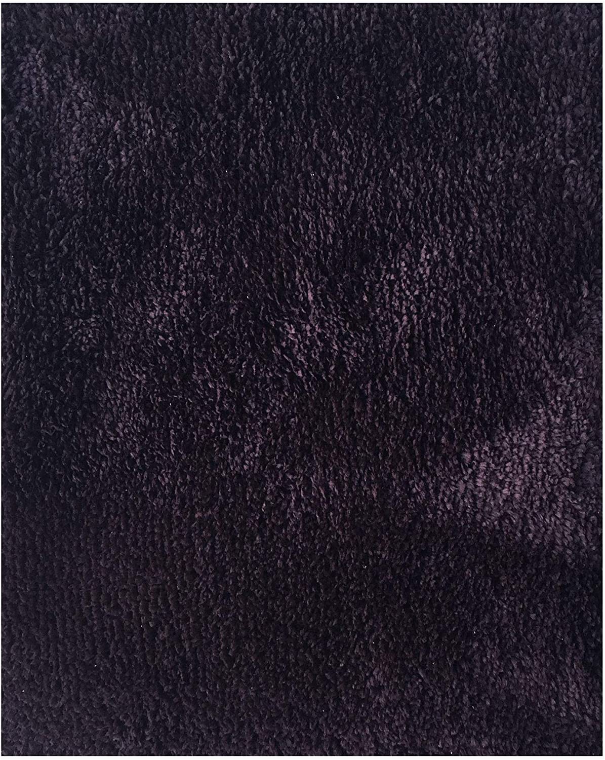 Royal Velvet Plush Bath Rugs Mohawk Home Cut to Fit Royale Velvet Plush Bath Carpet Midnight Purple 6 by 10 Feet