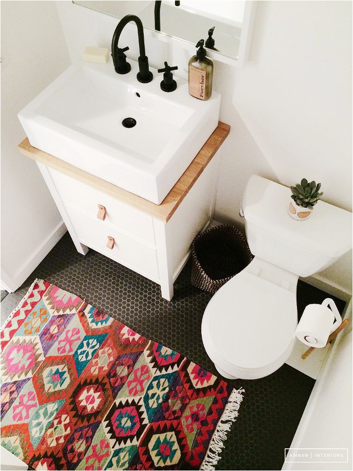 Small Bath Mats and Rugs Trend Alert Persian Rugs In the Bathroom