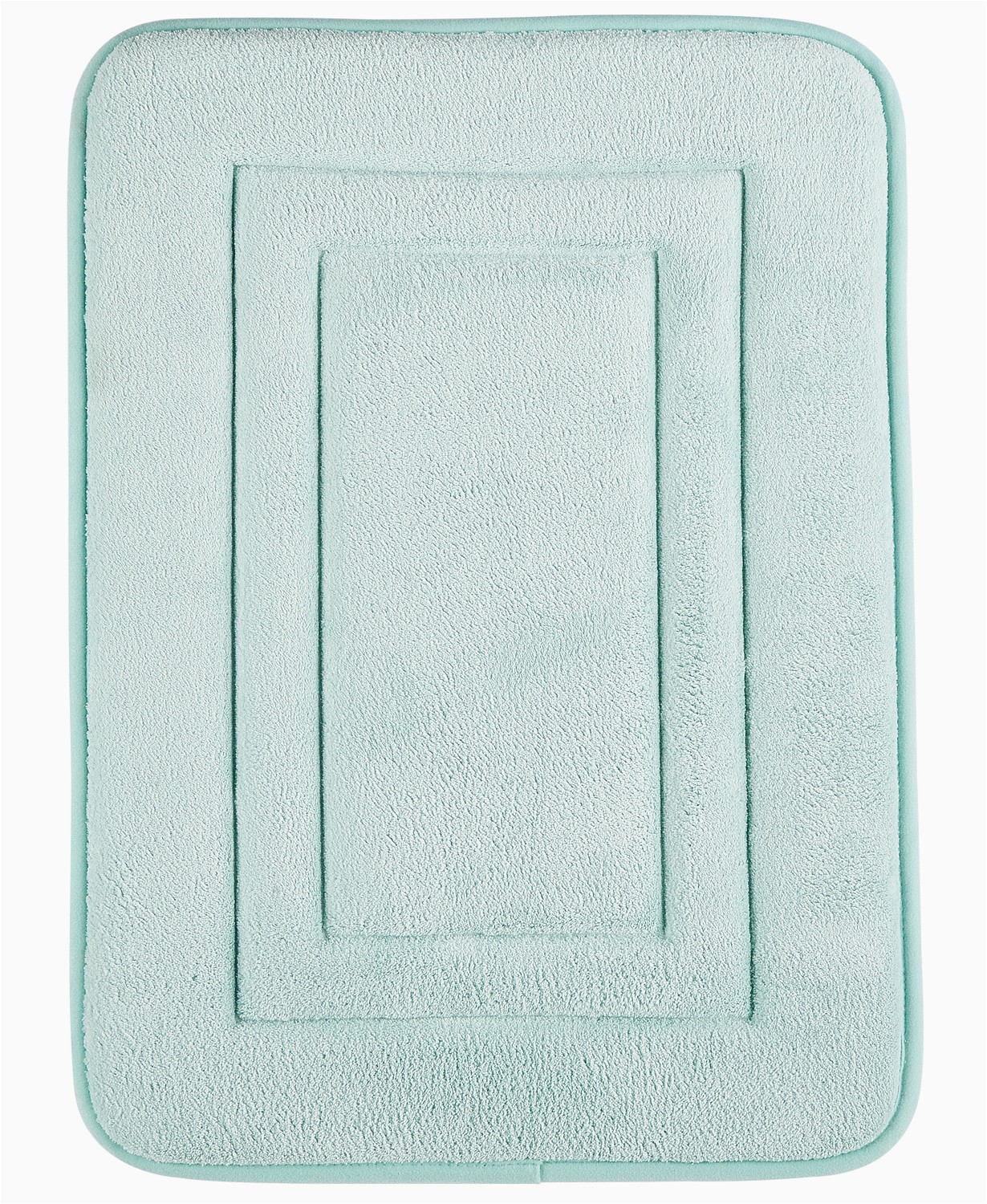 Sunham Home Fashions Bath Rug Sunham Inspire Plus Bath Rug Features Unique 3d Fiber Structure Brings Stylish and Functional Flair to Your Décor 17 Inch by 24 Inch Spa Blue