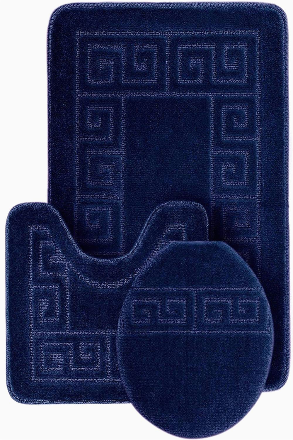 Three Piece Bath Rug Set Buy 3 Piece Bath Rug Set Pattern Bathroom Rug 20"x32