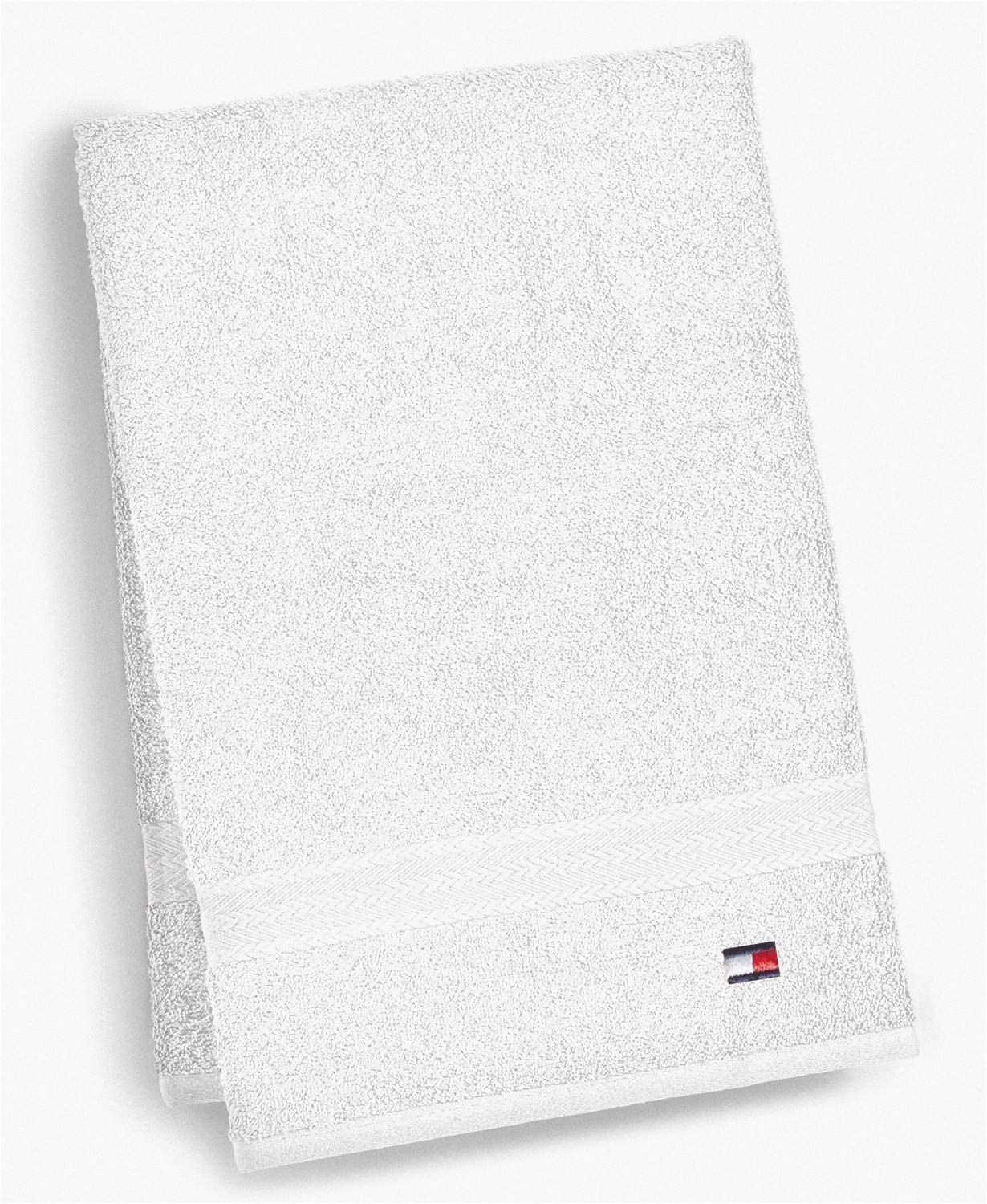 Tommy Hilfiger White Bath Rug tommy Hilfiger All American Ii Bath towel 27 X 52 Inch White