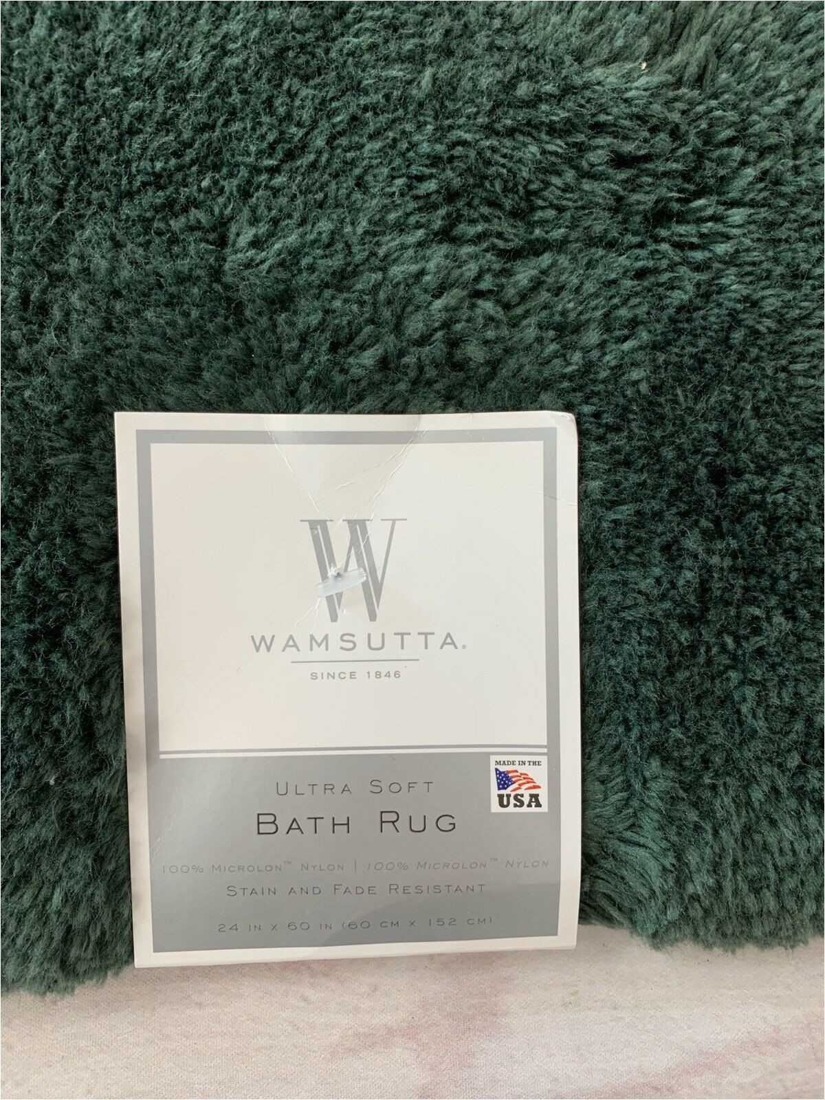 Wamsutta Bath Rug 24 X 40 Wamsutta Ultra soft 24 Inch X 60 Inch Bath Rug In Pine Free Shipping