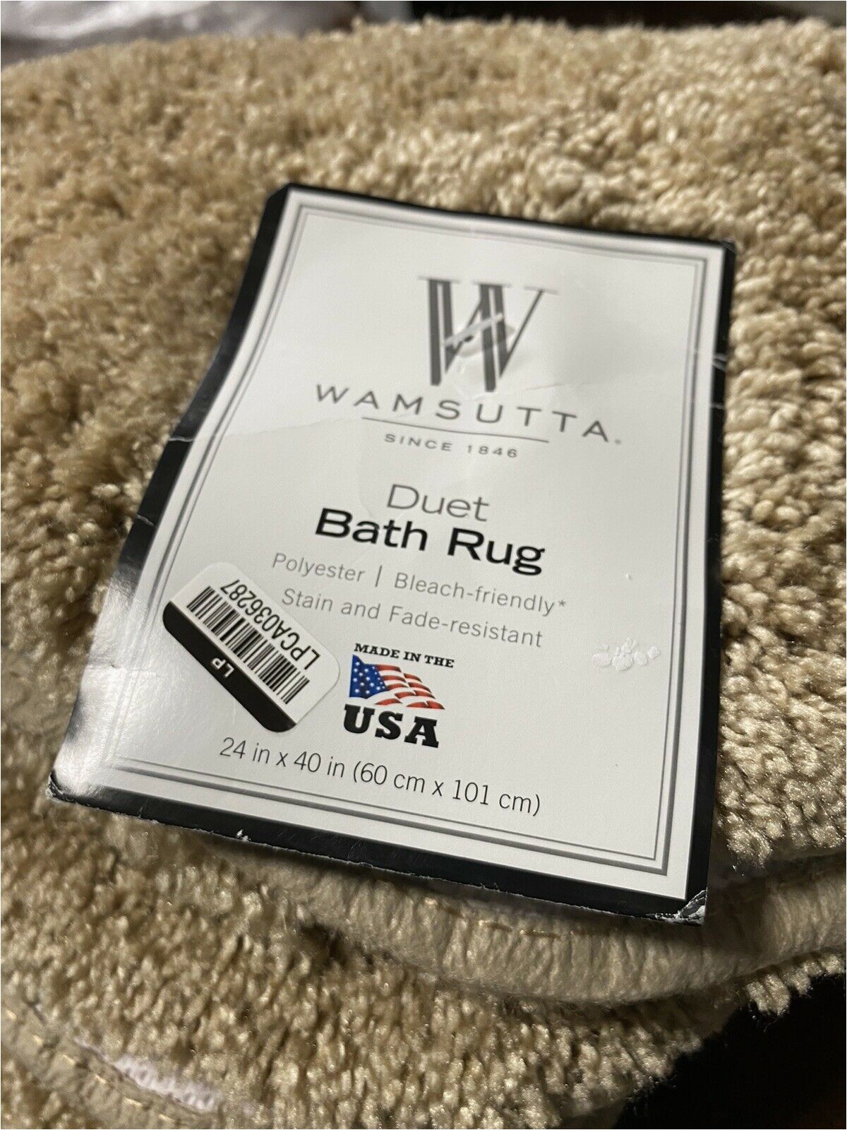 Wamsutta Reversible Cotton Bath Rugs Wamsutta Duet 24 Inch X 40 Inch Bath Rug In Sand