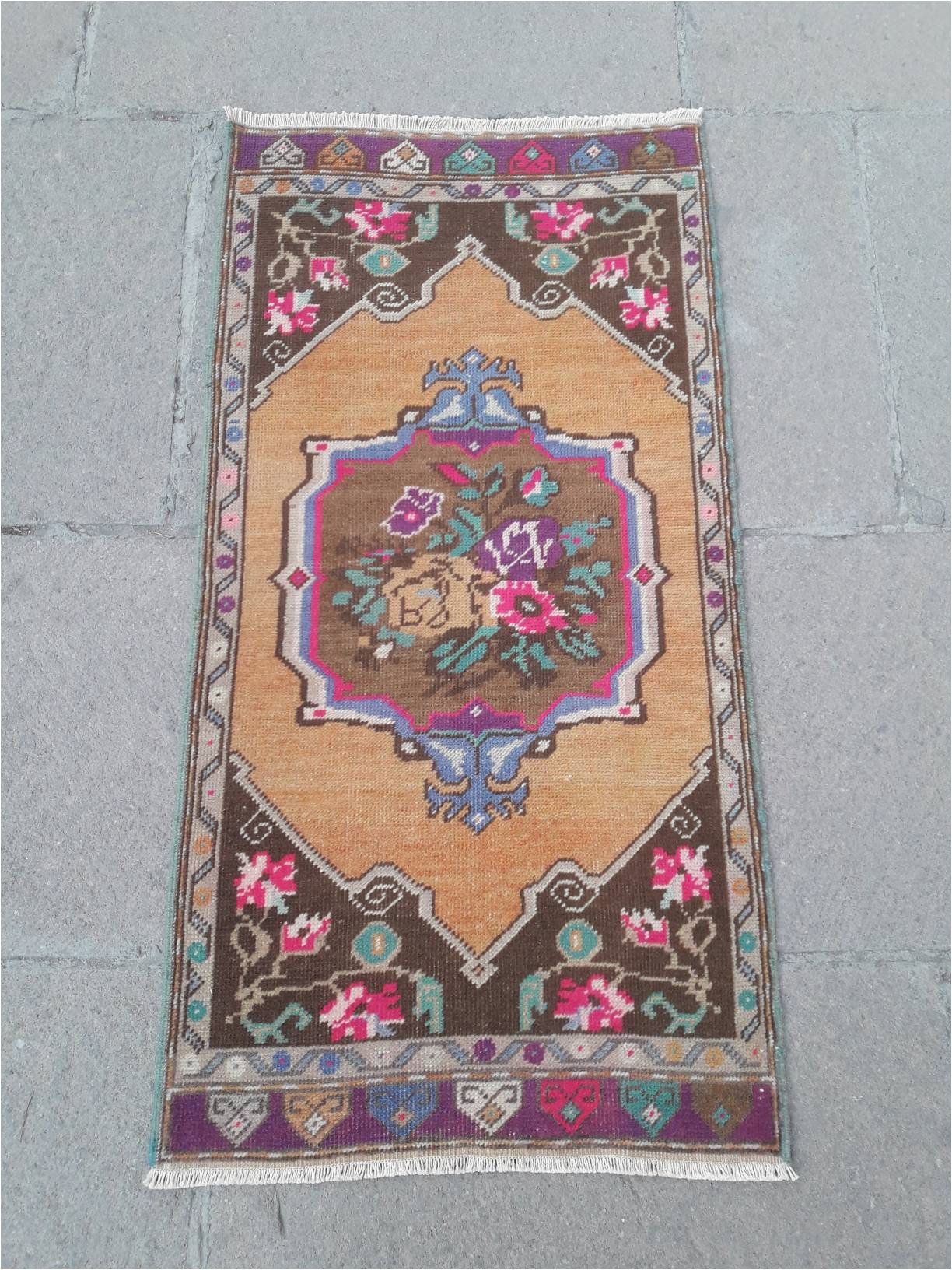 6 Ft Bathroom Rug 2×3 Vintage Turkish Rug 1 8×3 6 Ft Vintage Oushak Rug 22×43