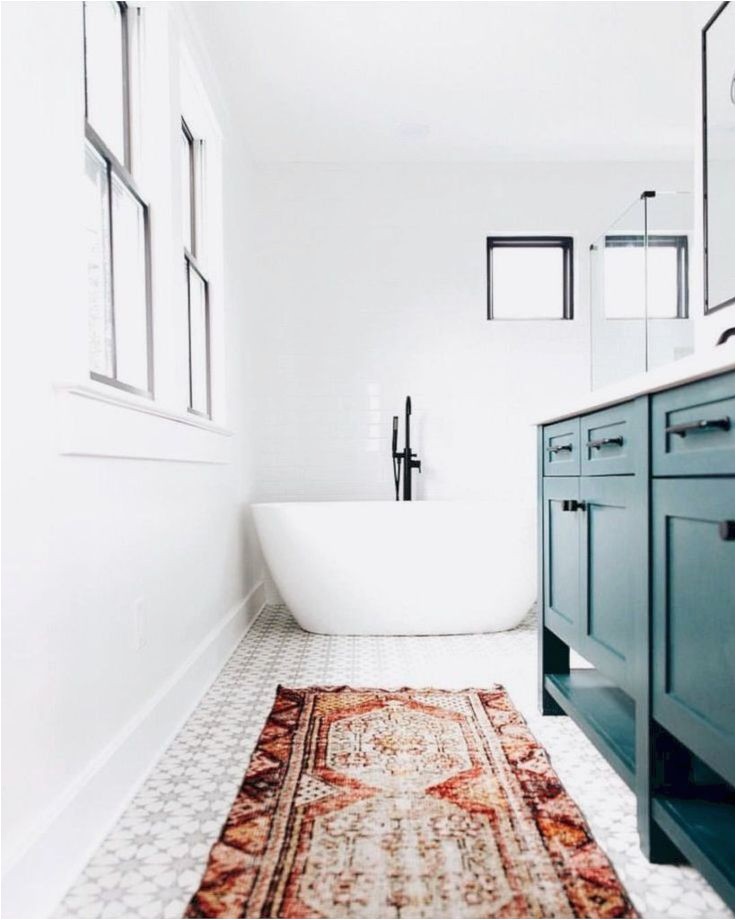 Bath Rugs for Small Bathrooms 48 Stilvolle Badteppich Design Ideen Mit