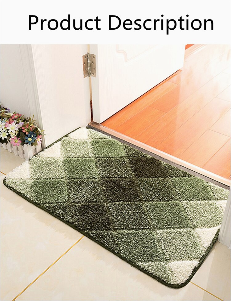 Bathroom and Kitchen Rugs Colorful Bathroom Carpet for Decor Bathroom & Kitchen Carpet In Room Bathroom Carpet for toilet Anti Slip Bath Mats Door Mats