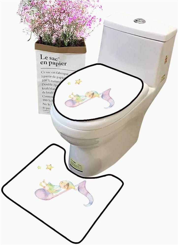 Bathroom Rug and toilet Sets Bathroom Rug toilet Sets the Dwarf who Rests Note toilet Lid
