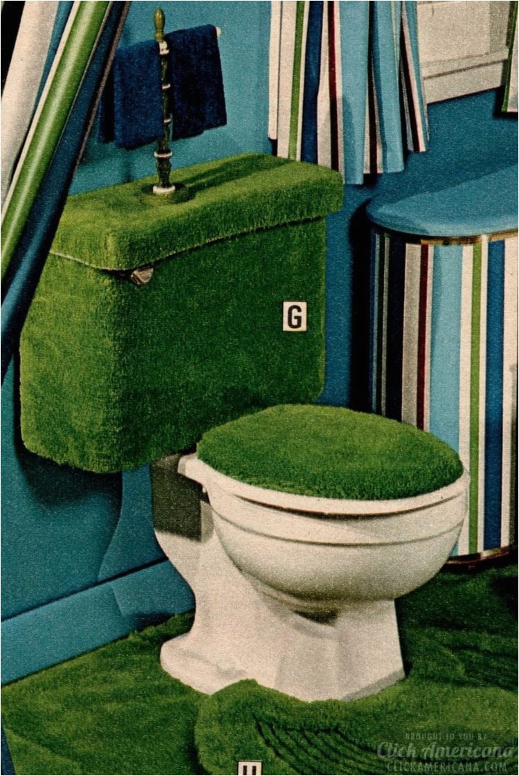 Bathroom Rugs and toilet Seat Covers Check Out these 10 Fuzzy toilet Covers From the 70s to See