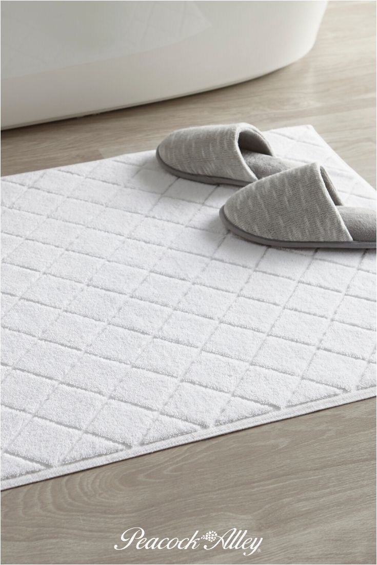 Bed and Bath Bathroom Rugs Step On A Peacock Alley Bath Mat and You Step Into Your Own