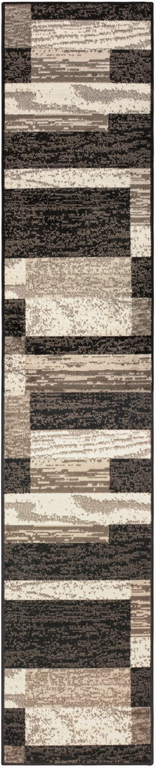 Bed Bath and Beyond Rug Gripper Superior Modern Rockwood Collection area Rug Modern area Rug 8 Mm Pile Geometric Design with Jute Backing Chocolate 2 X 11