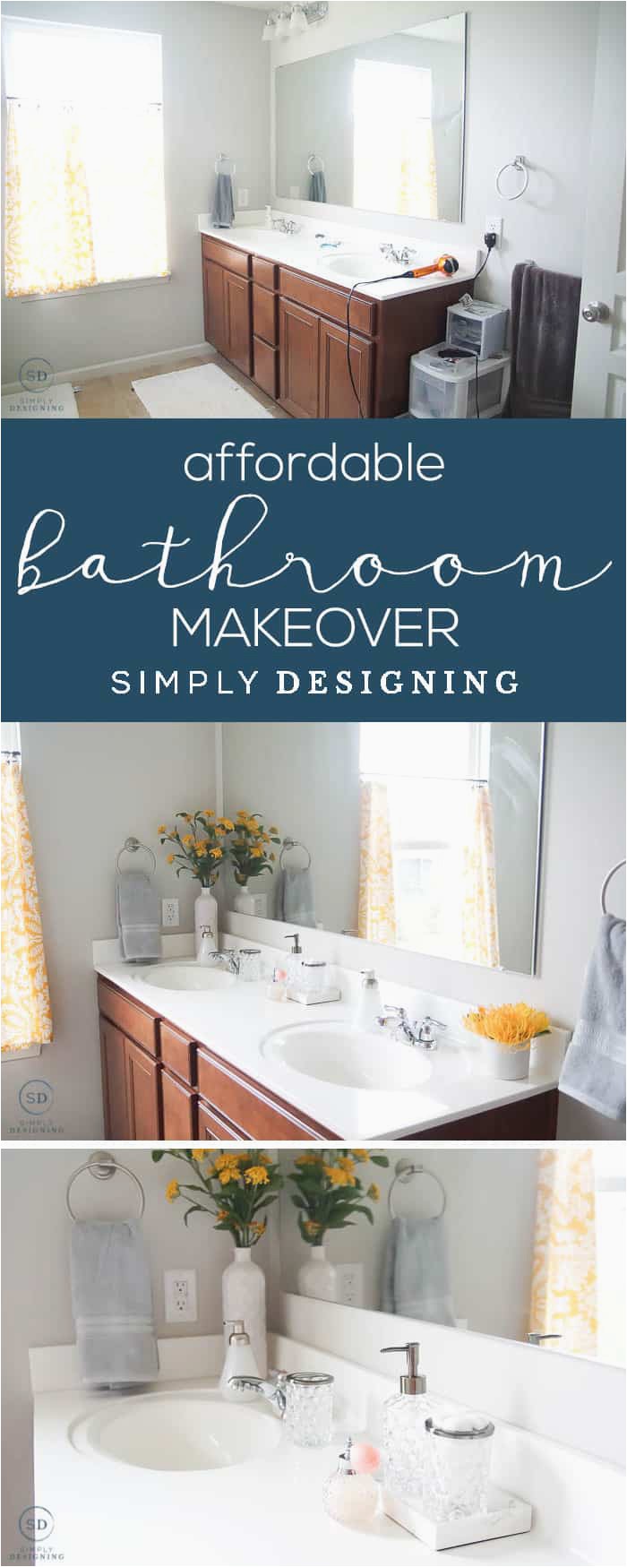 Better Homes and Gardens Noodle Memory Foam Bath Rug Affordable Master Bathroom Makeover