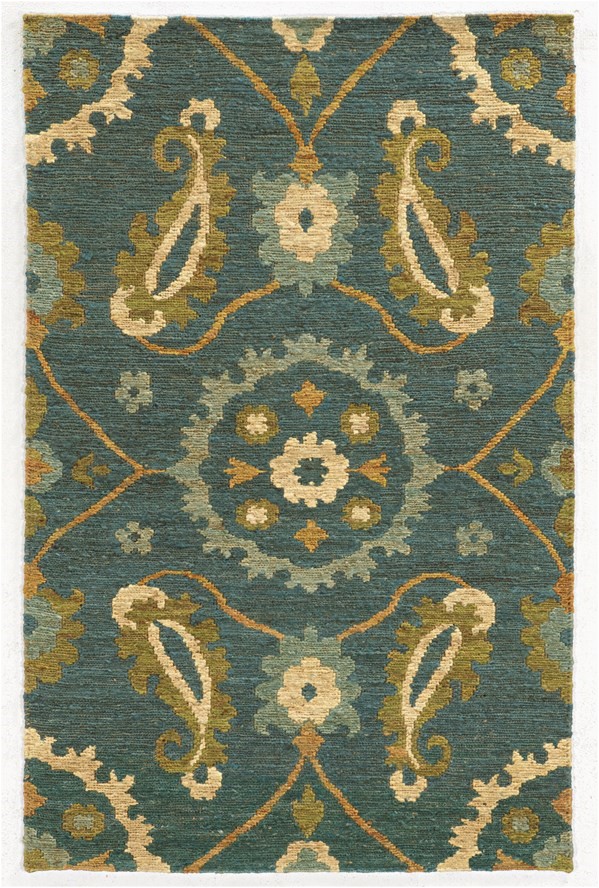 Blue Green oriental Rug oriental Weavers tommy Bahama Valencia area Rugs