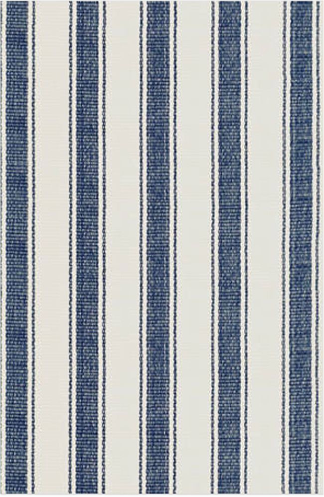 Blue Stripe Cotton Rug Blue Awning Stripe Cotton Rug