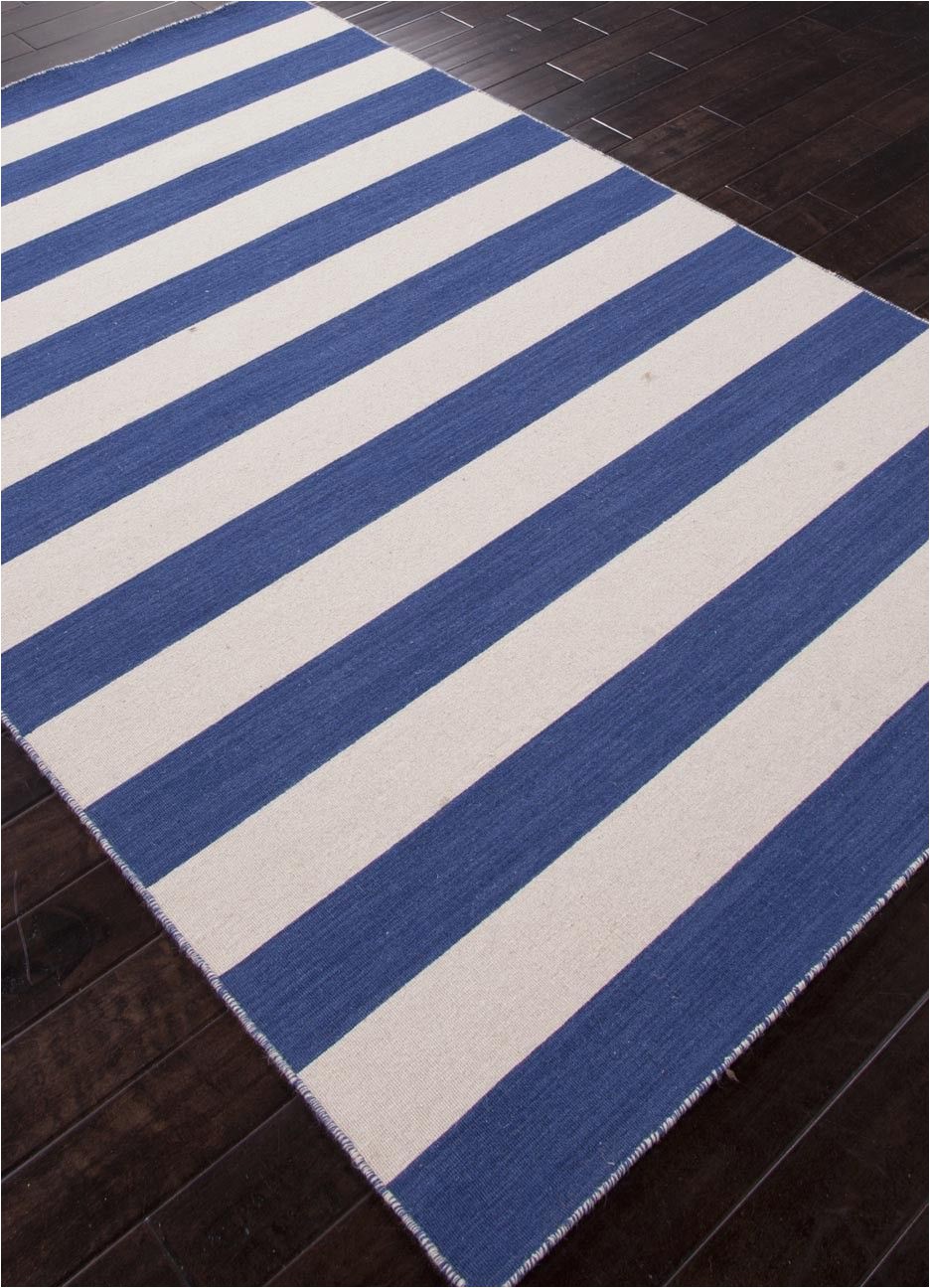 Blue Striped Wool Rug Striped Pura Vida Wool Rug Blue Pura Vida Dias