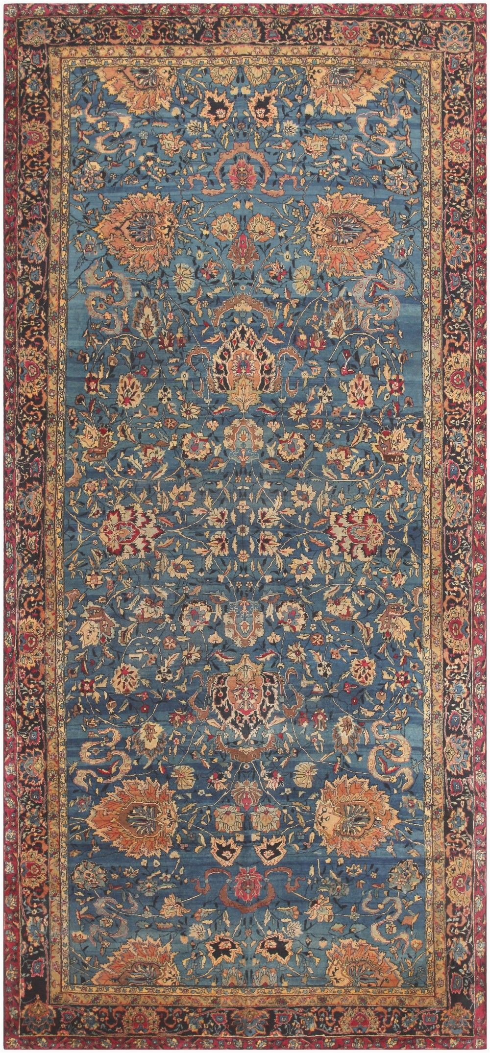 Brown and Blue Rugs for Sale Antique Rugs