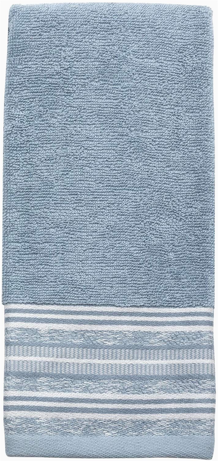 Croscill Bath Rugs Discontinued Croscill Nomad Hand towel Blue